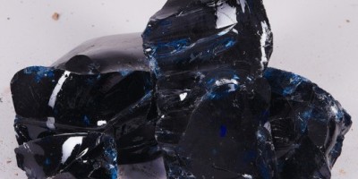 Glass stone niebieski