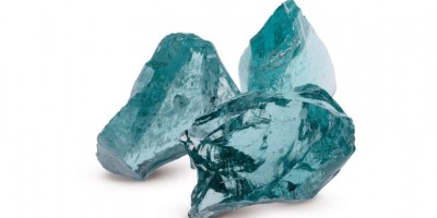 Glass stone - lazur