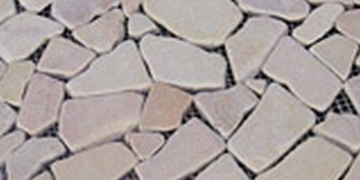 Mozaika Crazy Paving Pink